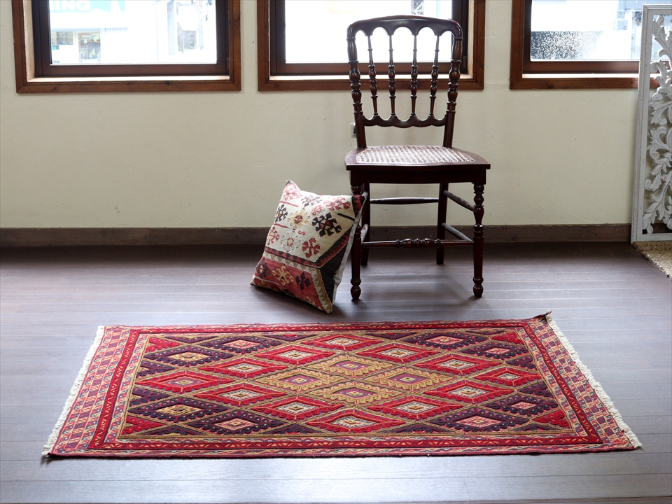 オールドキリム・アフガニスタン ミシュワニ131×80cm Mishwani Rug