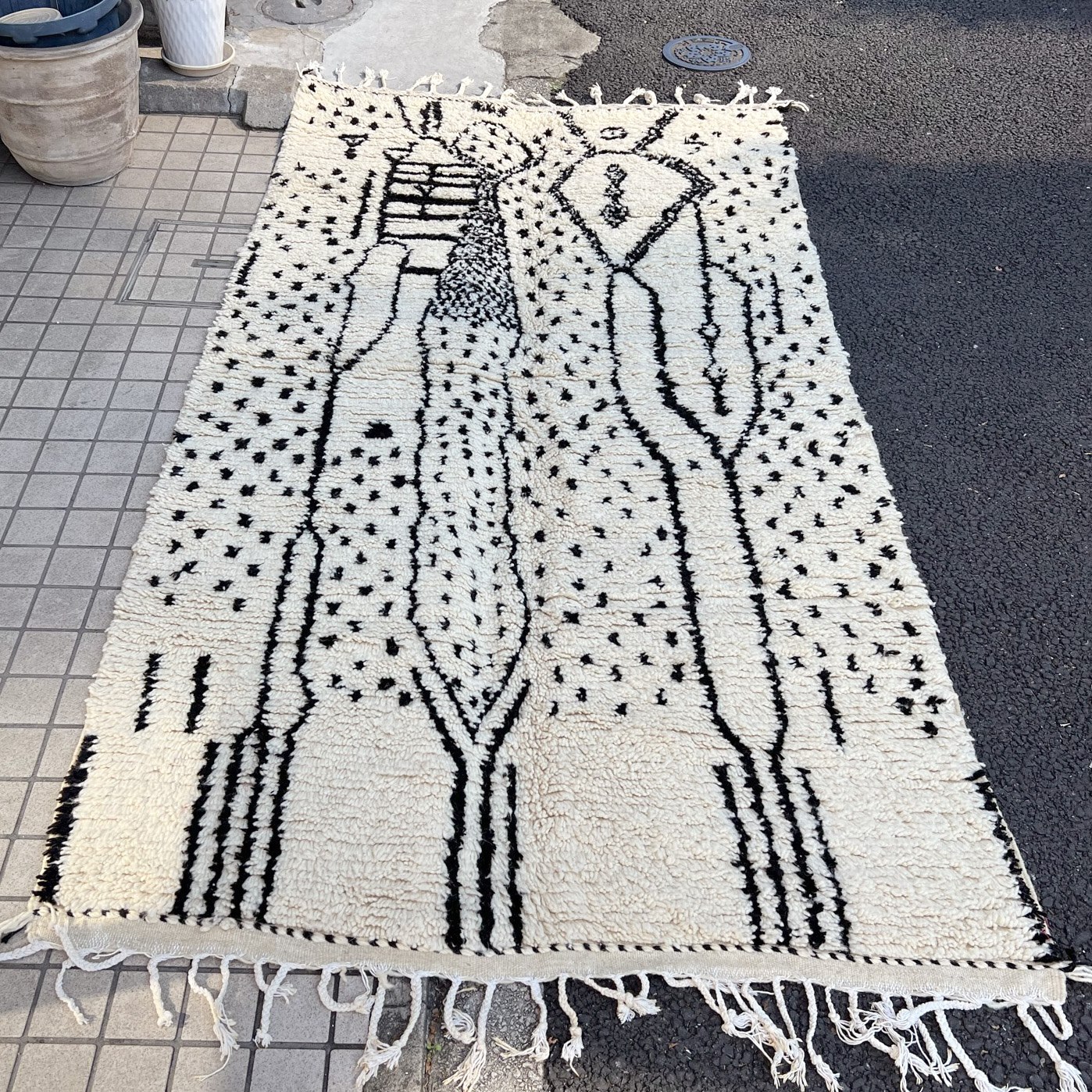 モロッコ ラグ rug アジラル ベニワレン | Boawid