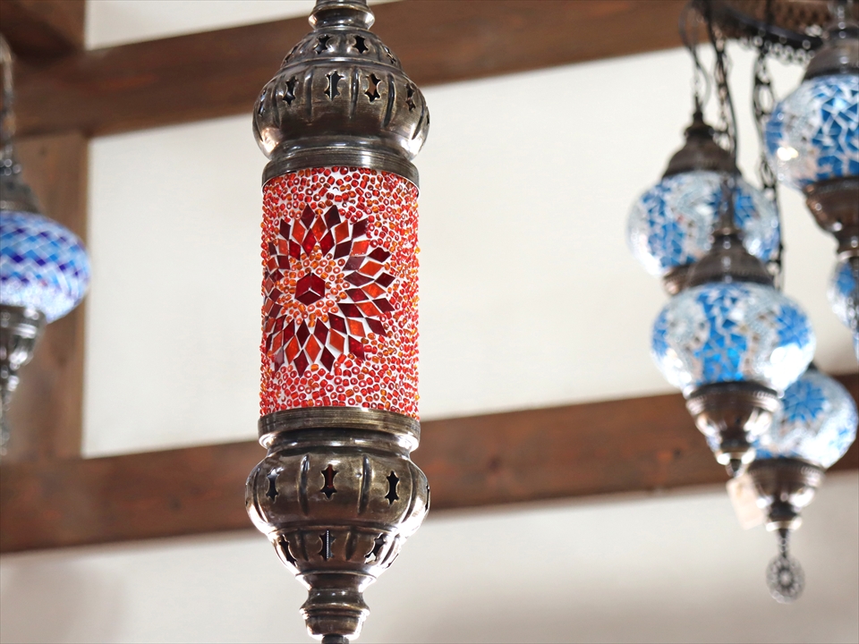 【30%OFF 期間限定セール 7/25まで】トルコランプ 大（ブルー）61 30%OFF 期間限定セール 7/25まで】トルコランプ 大（ブルー）61