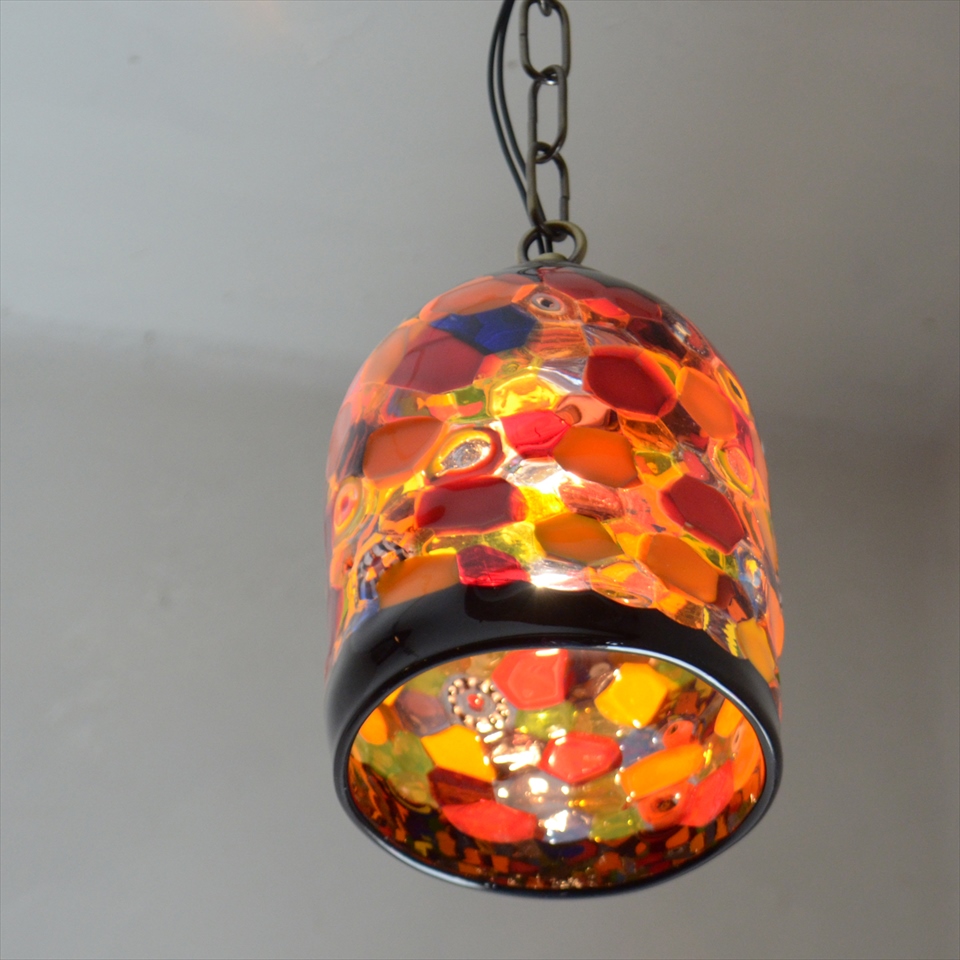 ベネチア ガラスシェード・ペンダントライト /Venetian Glass Shade