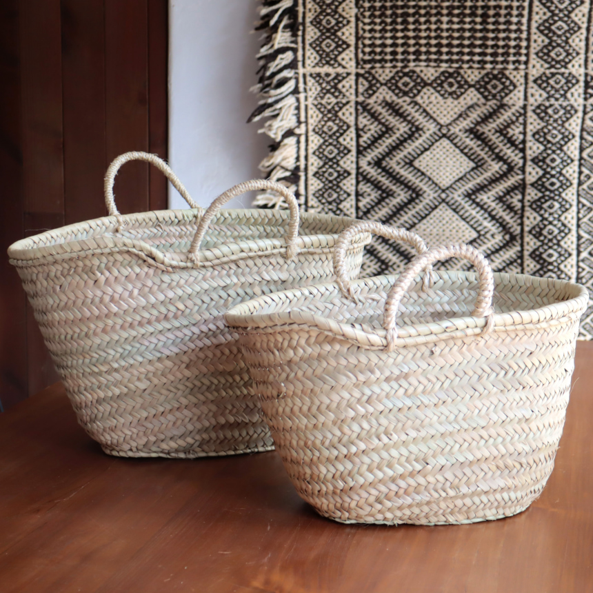 マルシェバッグ Morocco Marche Bag Sサイズモロッコのかご