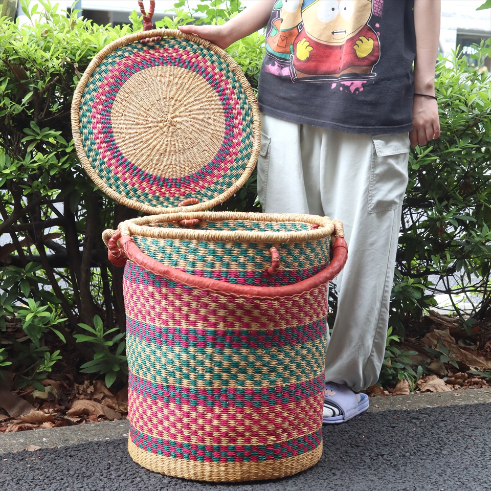 ボルガバスケット ブルキナファソバスケット ランドリーバスケット