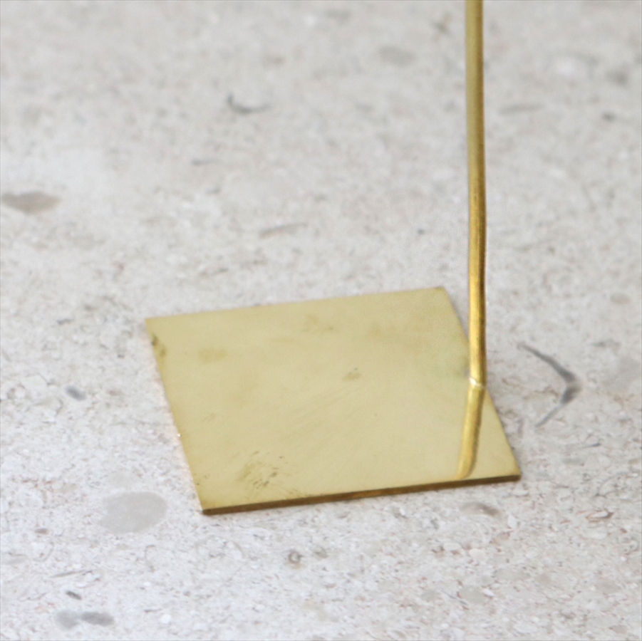BRASS(真鍮） ピアス・ディスプレイスタンド12.5cm アンティーク調/アクセサリースタンド/ピアススタンド / ガラタバザール