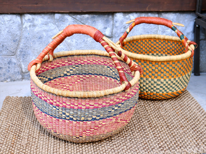 アフリカ？アジア？雑貨 カゴ バスケット プランターカバー アフリカ？アジア？雑貨 カゴ バスケット プランターカバー 鉢