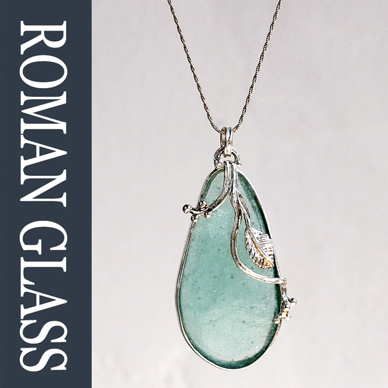 The Roman Glass company ネックレス ローマングラス