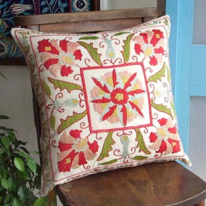 suzani cushion