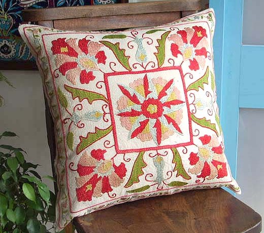 suzani cushion
