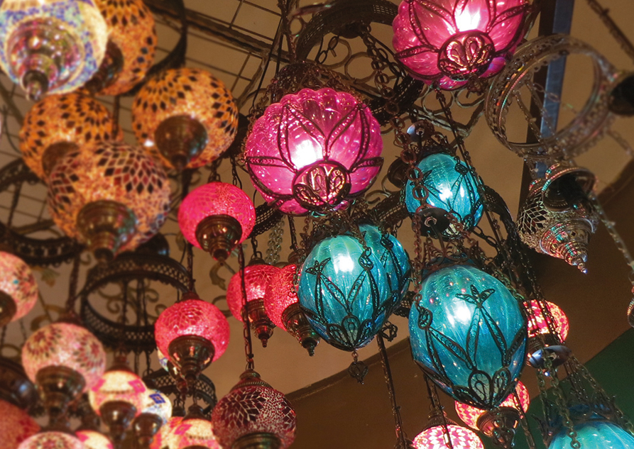 テルキャリ細工のクラックガラスランプ – キリム専門店 ガラタバザール