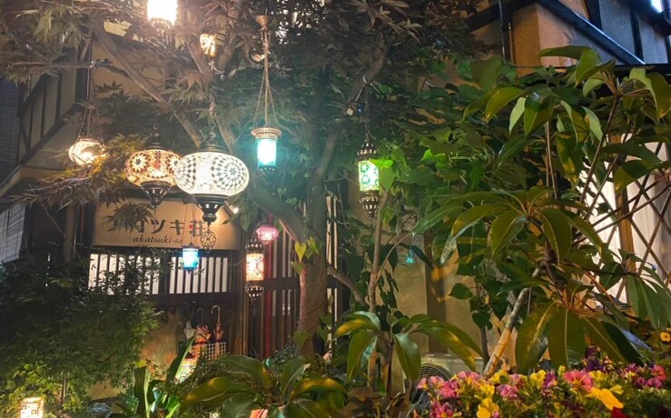 玄関　トルコランプ